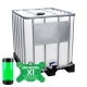 Mayhems - PC Coolant - X1 Premix - Eco Friendly Series, UV Fluorescent, 1000 Litre IBC, Tree Viper Green