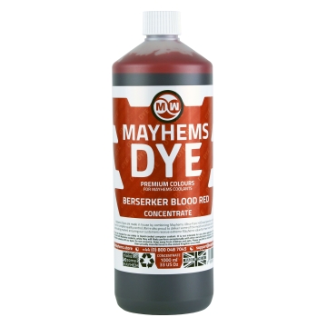 Mayhems - Coolant Dye - Original Series - Intense Colour, 1 litre, Berserker Blood Red