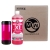Mayhems - PC Coolant - X1 Premix - Eco Friendly Series, UV Fluorescent, Case of 6 x 1 Litre, Hot Cherry Pink
