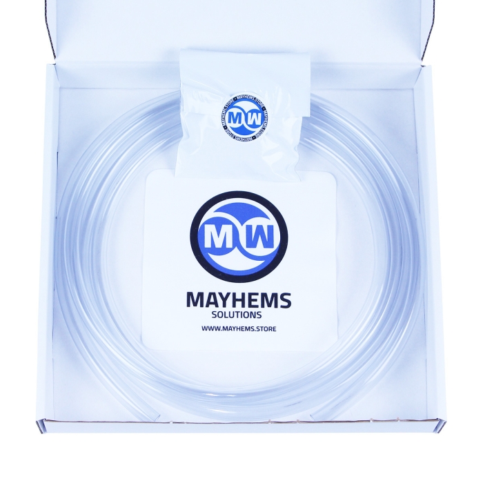 Mayhems - Soft Tubing - Hyper Clarity Series - 10/13mm -  3 Metres