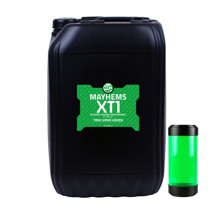 Mayhems XT1 Thermal Peformance Premixed Coolant - Tree Viper Green - 25 Litre